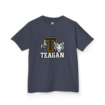 Personalized Kids Tiger Tee | Cool Animal Shirt | Perfect for Gifts, Birthdays, School Events, Weekend Wear