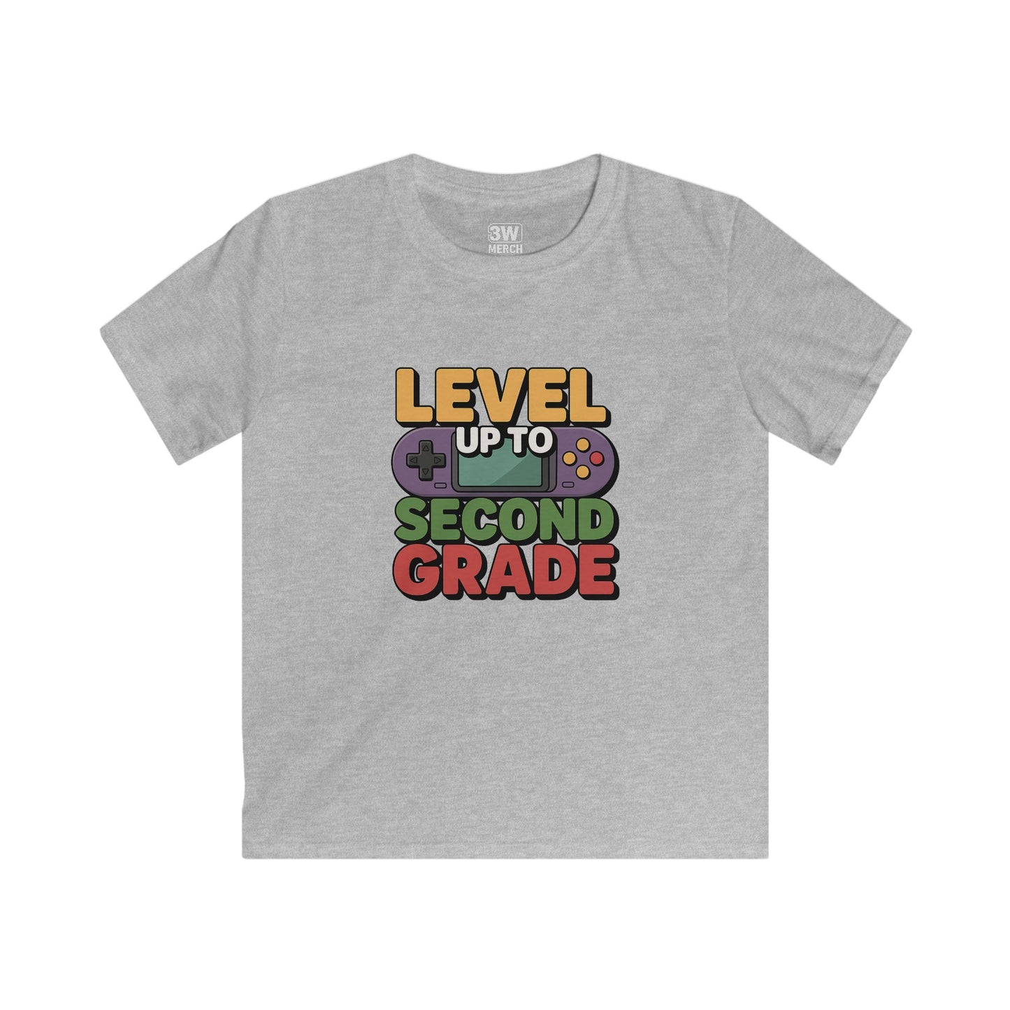 Kids Video Game Tee, Fun Gift for Boys and Girls, Great for Back to School or Birthdays, Cute Level Up Shirt, Video Game Humor Shirt