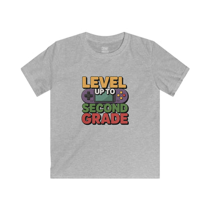 Kids Video Game Tee, Fun Gift for Boys and Girls, Great for Back to School or Birthdays, Cute Level Up Shirt, Video Game Humor Shirt