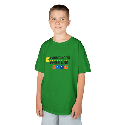 Pac-Man Jog-A-Thon T-Shirt | “Chomping to the Finish Line” Retro Game Tee | School Spirit Shirt | Custom Team & Class Shirt | Fun Run Fundraiser Shirt