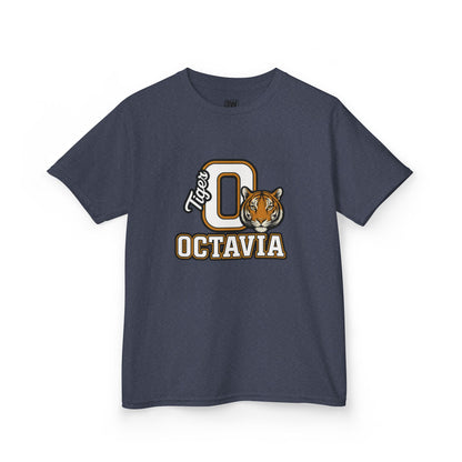 Personalized Tiger Mascot T-Shirt – Custom Name Varsity Style School Spirit Tee, Sports Team Pride Shirt, Gift for Kids & Adults