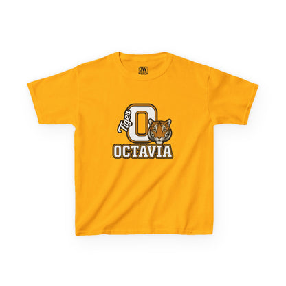 Personalized Tiger Mascot T-Shirt – Custom Name Varsity Style School Spirit Tee, Sports Team Pride Shirt, Gift for Kids & Adults