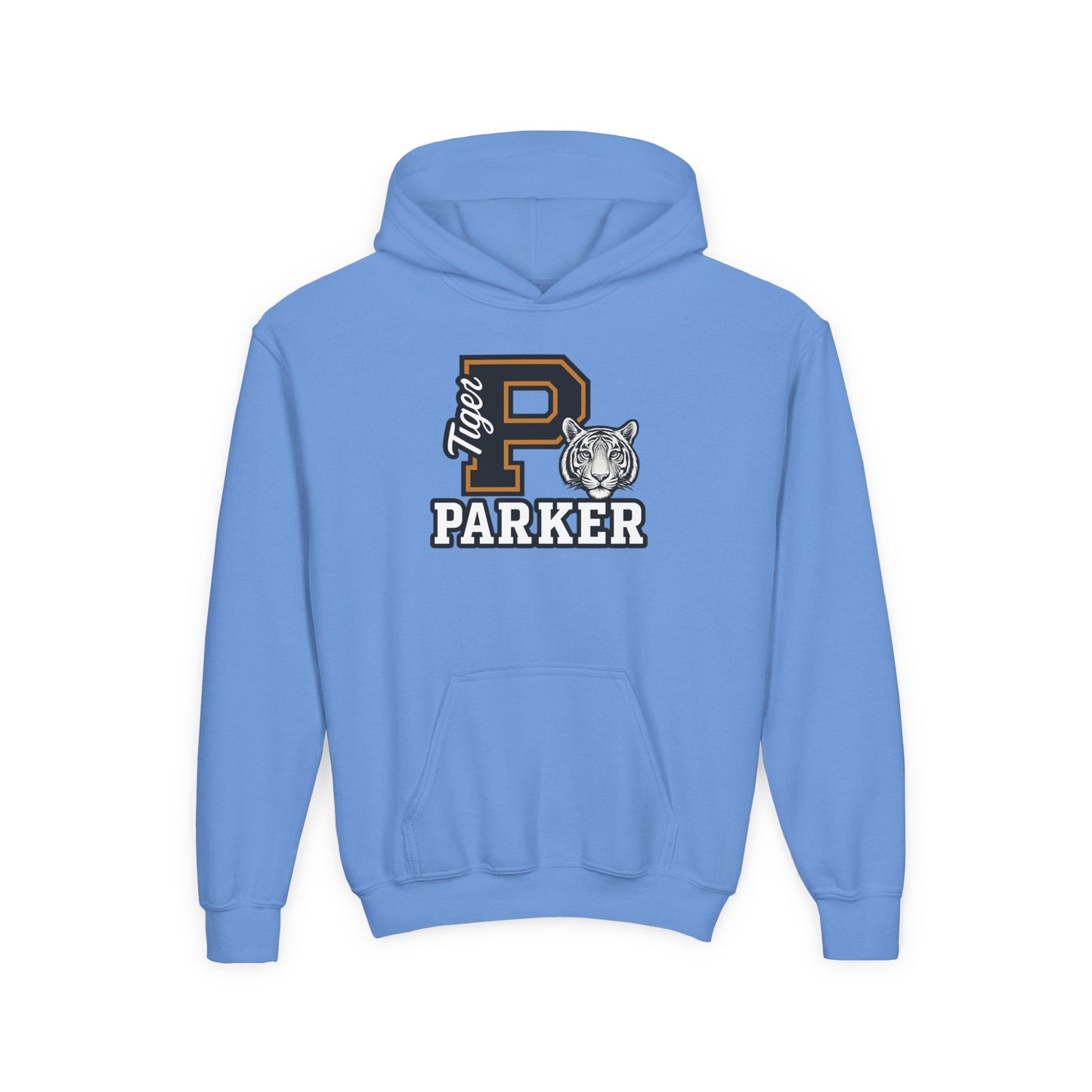 Personalized Youth Tiger Hoodie,Sweatshirt for Kids, Perfect Gift for Birthdays, Sports Events, and Back-to-School