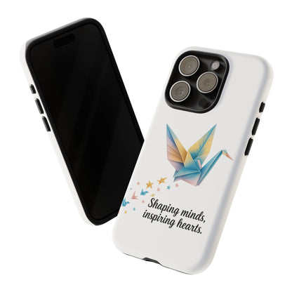 Phone Case: Inspirational Origami Crane Design, Unique Cell Cover, Motivational Gift, Custom Phone Protector, Perfect for Students & [...]
