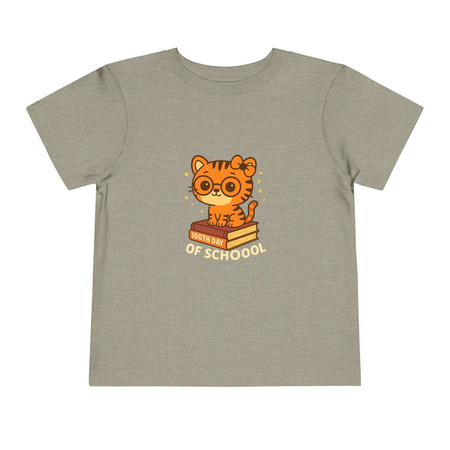 100th Day of School Tiger Spirit Tee – Cute Back-to-School Pride Shirt for Kids