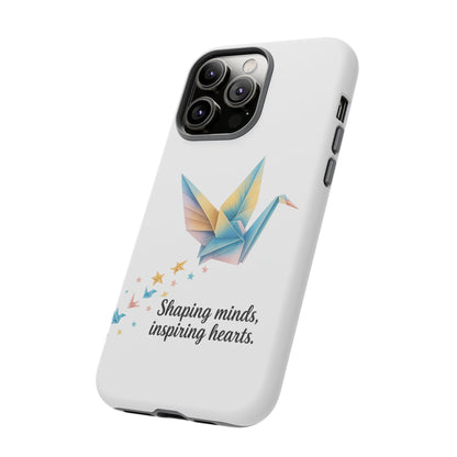 Phone Case: Inspirational Origami Crane Design, Unique Cell Cover, Motivational Gift, Custom Phone Protector, Perfect for Students & [...]