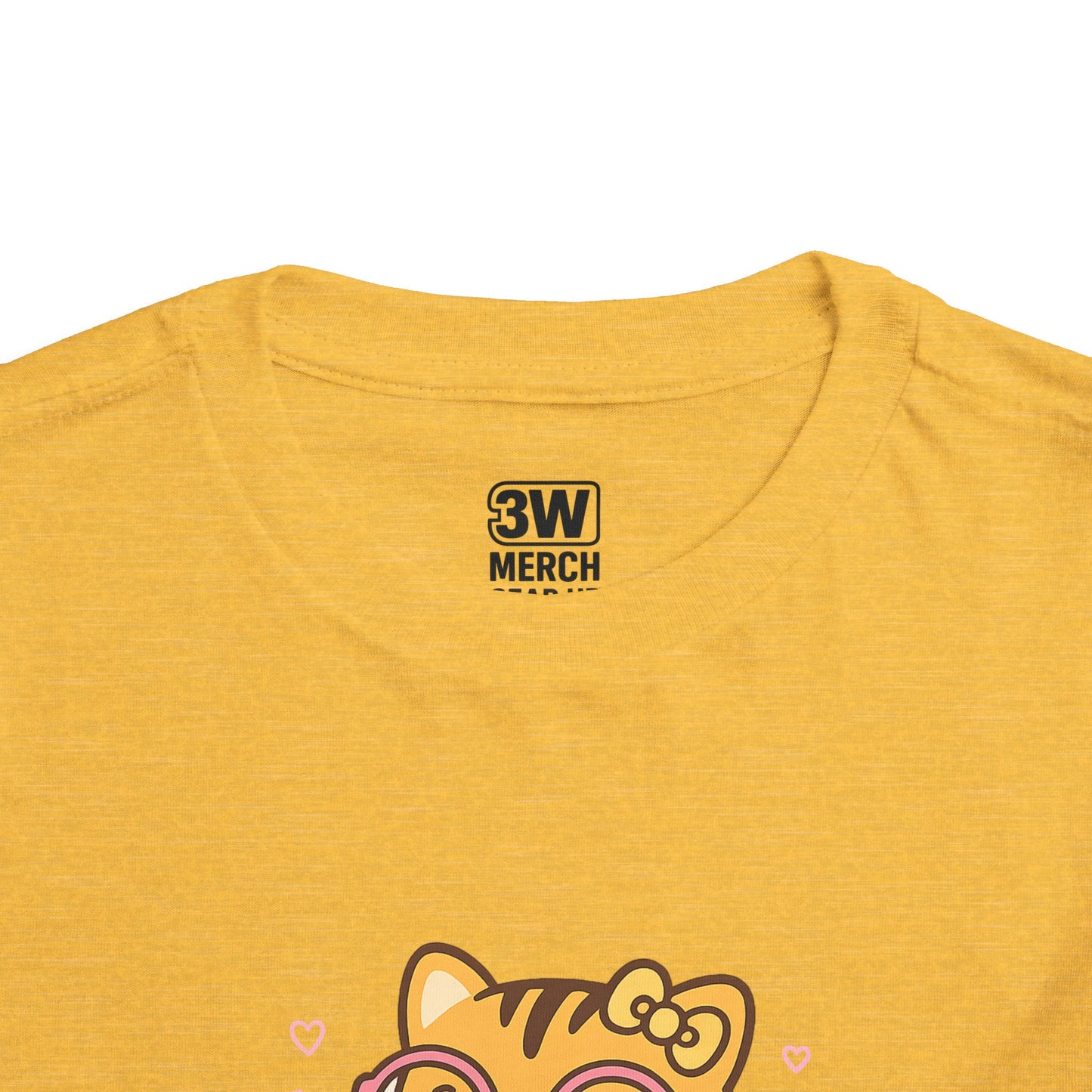 Cute Tiger Pride Toddler Tee, Kids' Short Sleeve Shirt, Animal Lover Gift, Back to School, Birthday Celebration