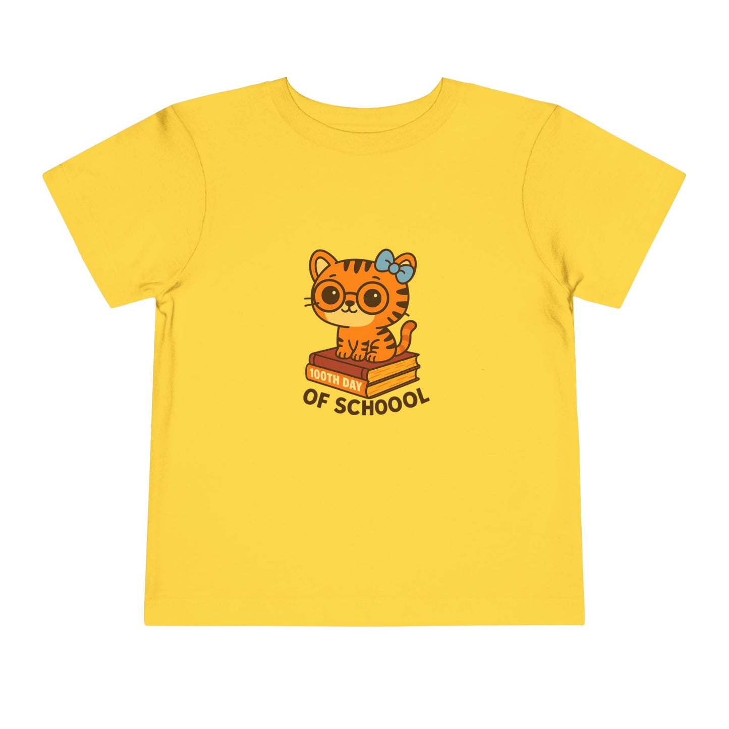 100th Day of School Tiger Spirit Tee – Cute Back-to-School Pride Shirt for Kids