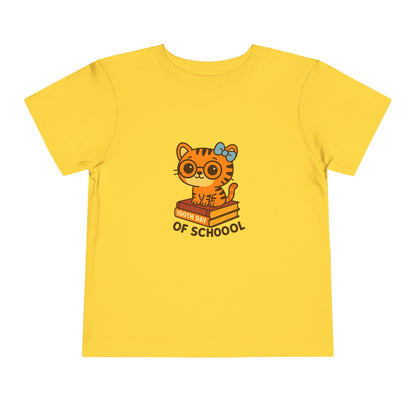 100th Day of School Tiger Spirit Tee – Cute Back-to-School Pride Shirt for Kids