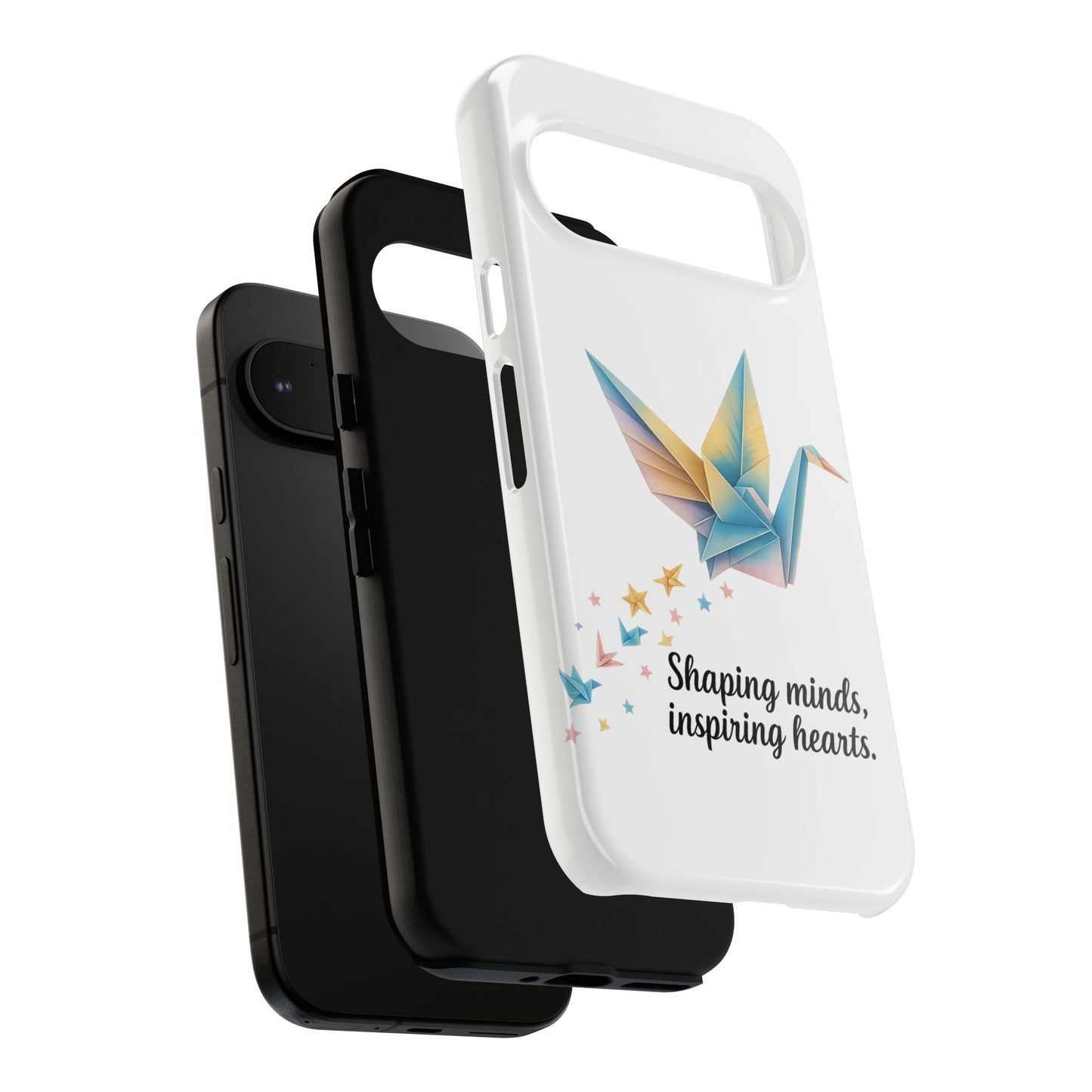 Phone Case: Inspirational Origami Crane Design, Unique Cell Cover, Motivational Gift, Custom Phone Protector, Perfect for Students & [...]