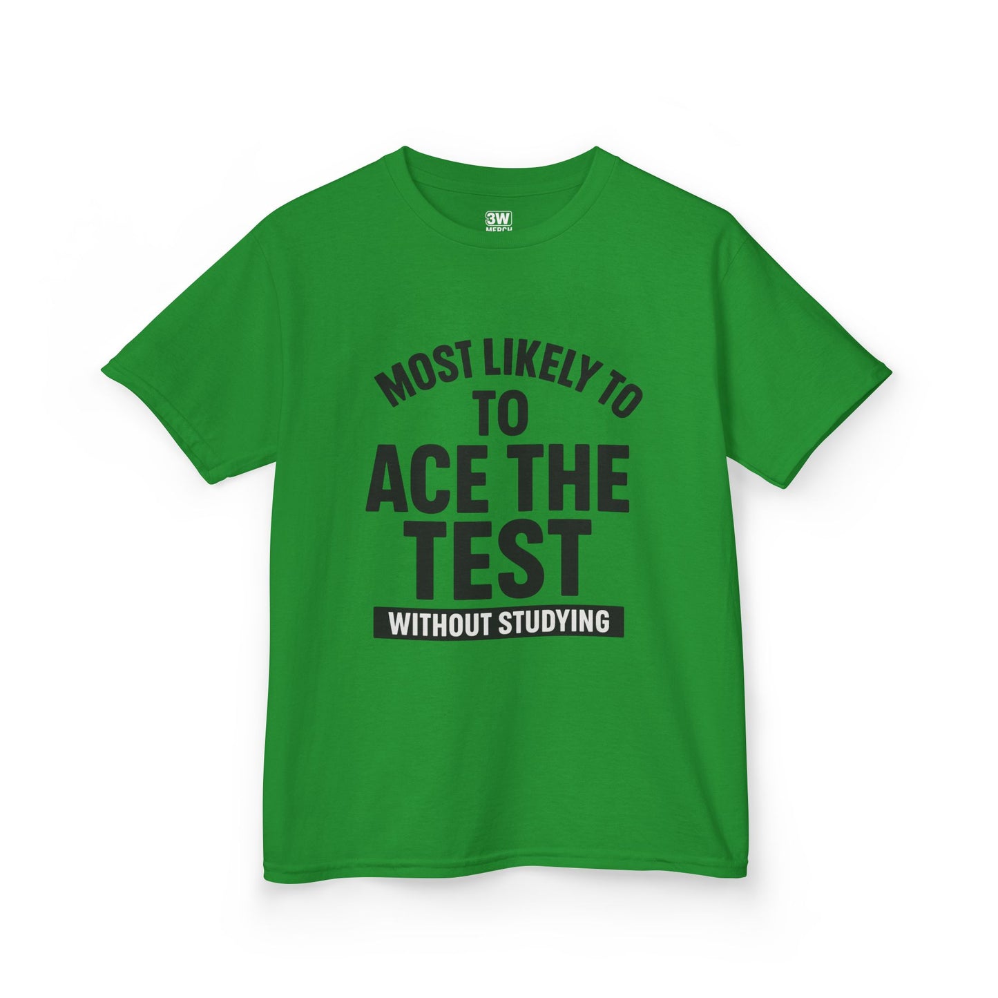 Most Likely to Ace the Test Kids Tee, Motivational Kids Shirt, Back to School Gift, Funny Teacher Gift, Classroom Humor T-Shirt