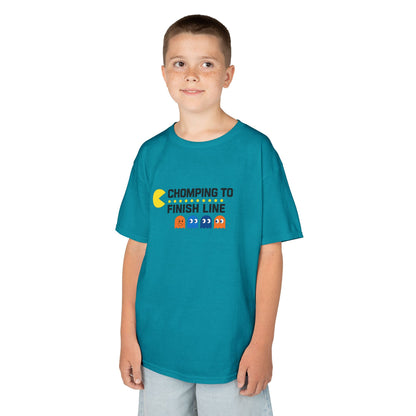 Pac-Man Jog-A-Thon T-Shirt | “Chomping to the Finish Line” Retro Game Tee | School Spirit Shirt | Custom Team & Class Shirt | Fun Run Fundraiser Shirt