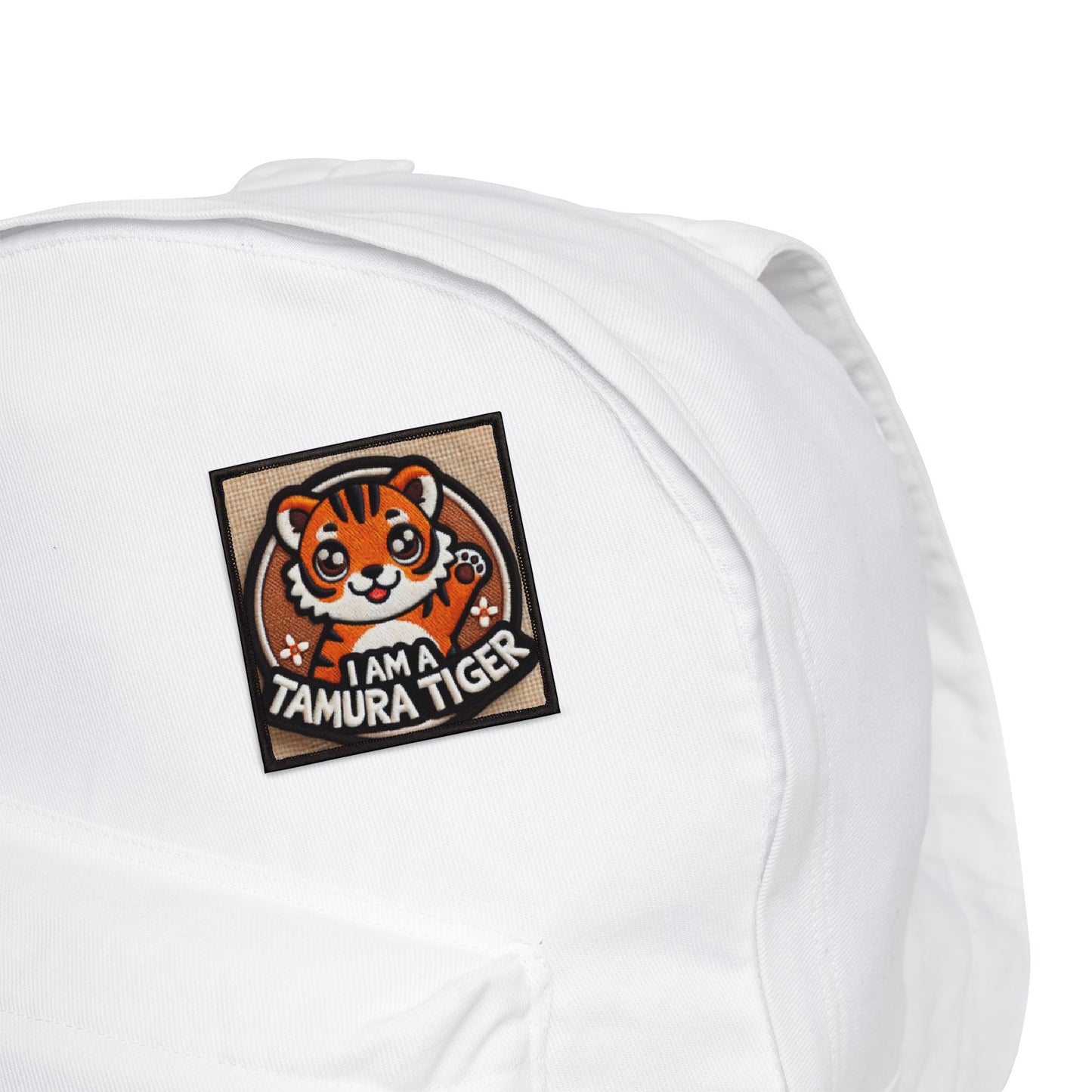 Cute Tiger Iron-On Patches, Fun Embroidered Patch for Jackets, DIY Crafts, Kids Gift, Tiger Patch, Fashion Accessories