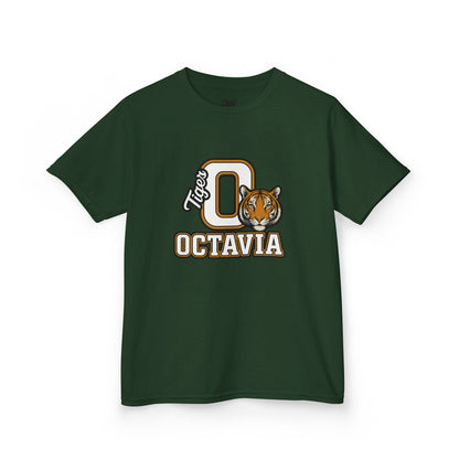 Personalized Tiger Mascot T-Shirt – Custom Name Varsity Style School Spirit Tee, Sports Team Pride Shirt, Gift for Kids & Adults