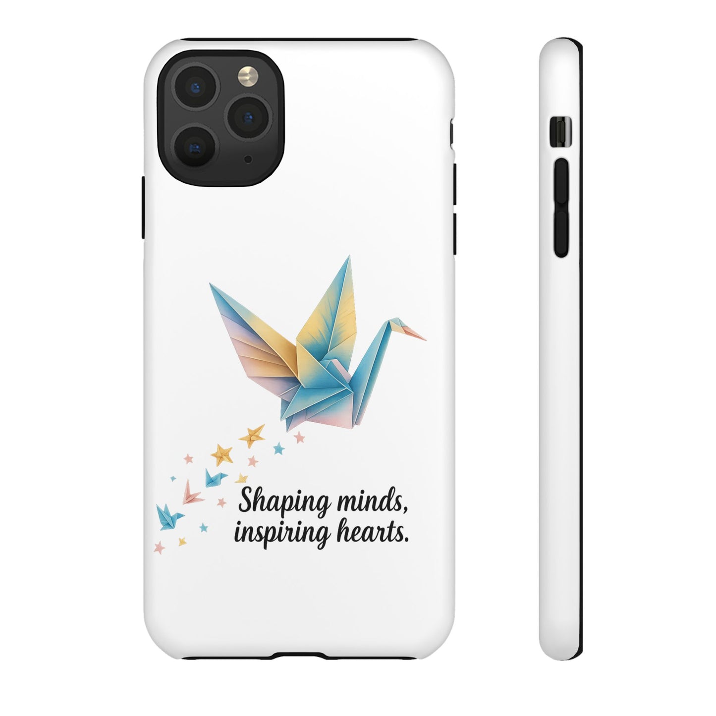 Phone Case: Inspirational Origami Crane Design, Unique Cell Cover, Motivational Gift, Custom Phone Protector, Perfect for Students & [...]