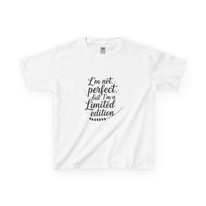 Limited Edition Kids Tee - I'm Not Perfect, Kids T-Shirt, Birthday Gift, Unique Gift for Kids, Fun Casual Wear, Limited Edition T-Shirt