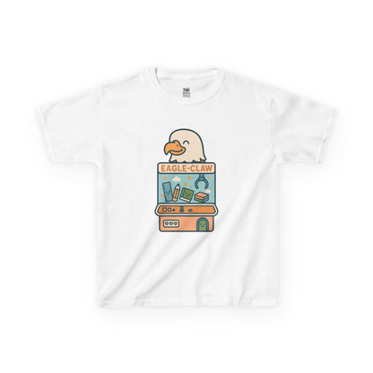 Kawaii Eagle Claw Arcade T-Shirt | Cute School Spirit Softstyle Tee | Circle View Elementary Eagle Mascot Shirt