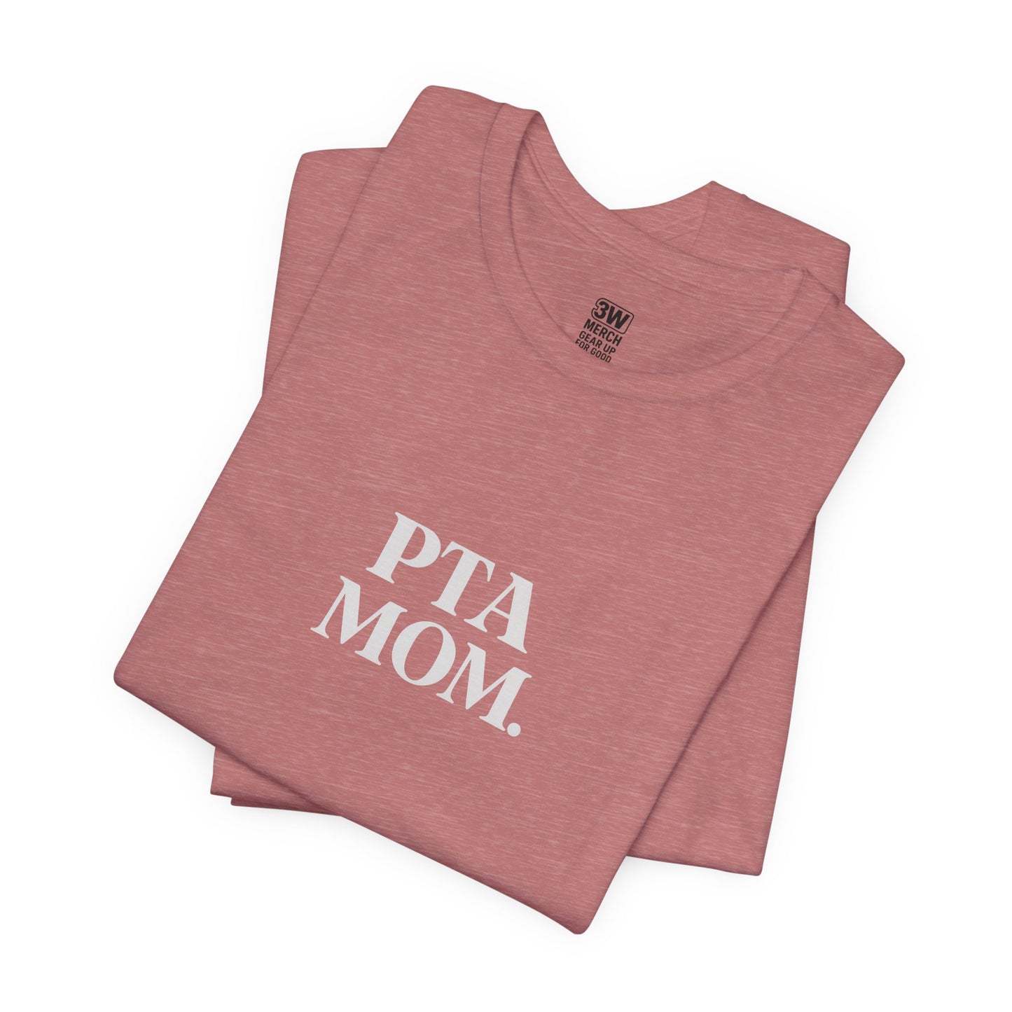 PTA Mom Unisex Jersey Short Sleeve Tee, Funny Mom Shirt, Back to School Tee, Teacher Appreciation Gift, Casual Spring Outfit