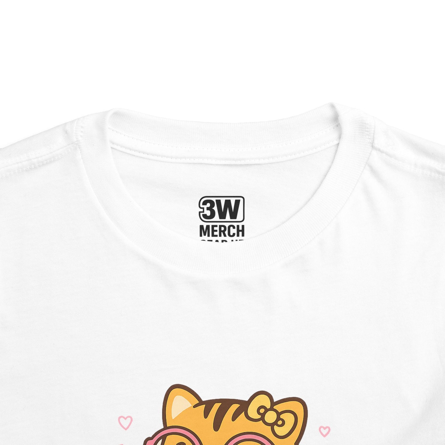 Cute Tiger Pride Toddler Tee, Kids' Short Sleeve Shirt, Animal Lover Gift, Back to School, Birthday Celebration