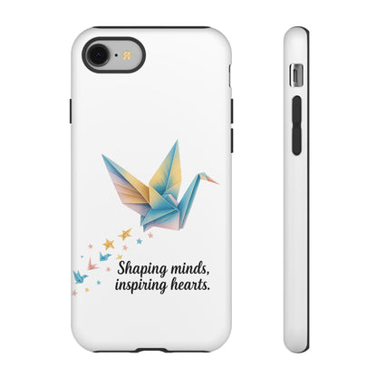 Phone Case: Inspirational Origami Crane Design, Unique Cell Cover, Motivational Gift, Custom Phone Protector, Perfect for Students & [...]
