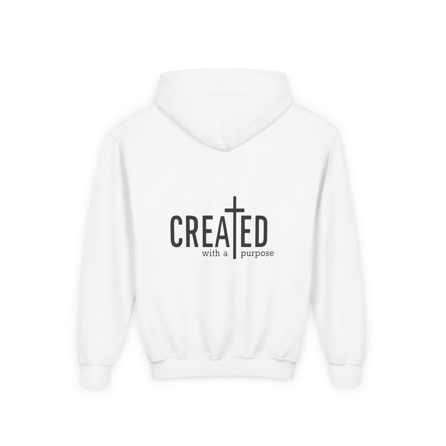 Youth Hooded Sweatshirt - Inspired by Waves, Created with a Purpose, Great for Everyday Wear, Gifts for Teens, Casual and [...]