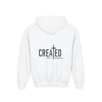 Youth Hooded Sweatshirt - Inspired by Waves, Created with a Purpose, Great for Everyday Wear, Gifts for Teens, Casual and [...]