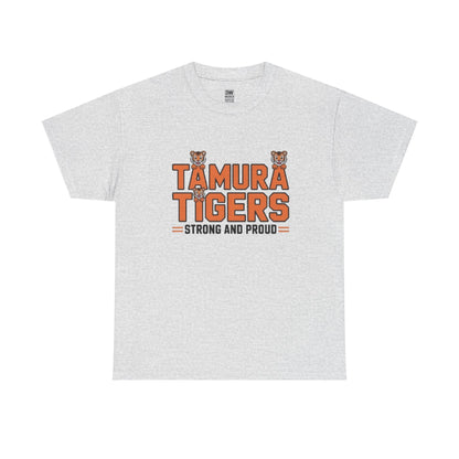 Adult Tiger Print Unisex Tee - Tamura Tigers Design