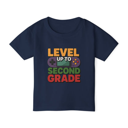 Second Grade Gamer Toddler T-Shirt - Fun Back-to-School, Kids' Tee, Video Game Shirt, Birthday Gift, Milestone Celebration
