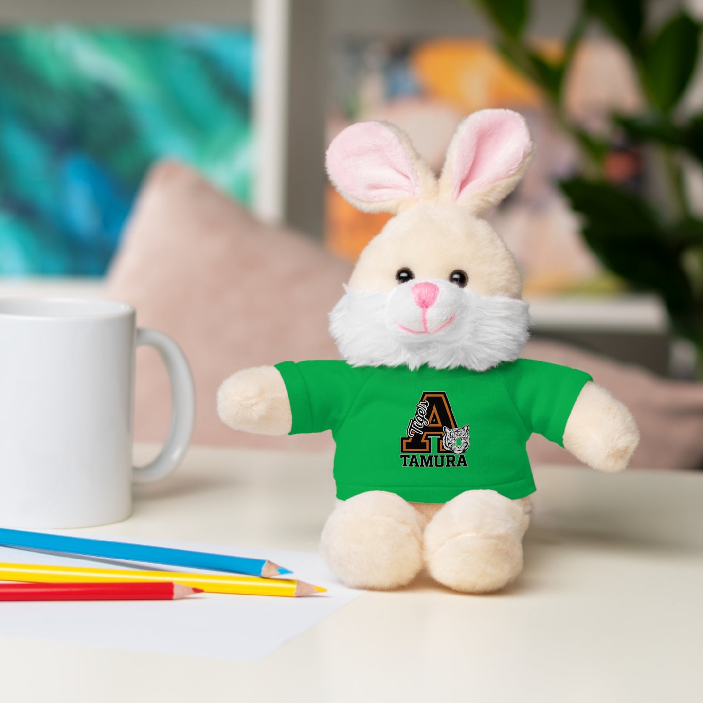 Adorable Personalized Stuffed Animals with Tee | Gifts for Kids, Soft Toys, Baby Shower, Birthday, Custom Gifts