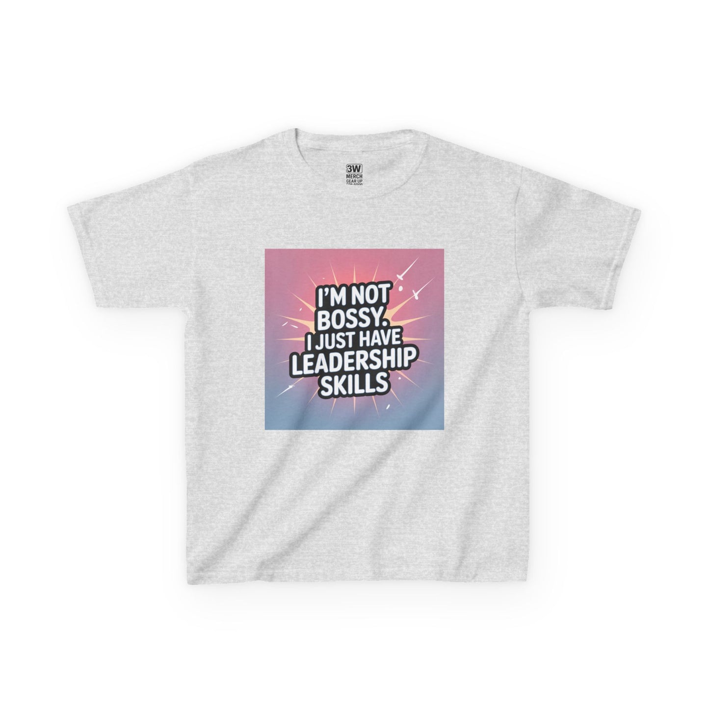 Leadership Skills Kids Tee, Funny Slogan T Shirt, Gift for Young Leaders, Motivational Wear, Birthday Gift, Inspirational Kids Apparel