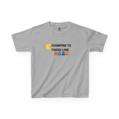 Pac-Man Jog-A-Thon T-Shirt | “Chomping to the Finish Line” Retro Game Tee | School Spirit Shirt | Custom Team & Class Shirt | Fun Run Fundraiser Shirt