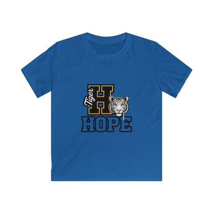 Tiger Hope Kids Tee, Fun Children's Shirt, Supportive Tiger Graphic Tee, Perfect for Birthdays, School Events, Youth Apparel