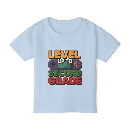Second Grade Gamer Toddler T-Shirt - Fun Back-to-School, Kids' Tee, Video Game Shirt, Birthday Gift, Milestone Celebration
