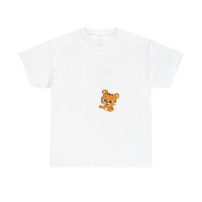 Volunteer Tiger T-Shirt, Super Soft, Customizable, garment-dyed