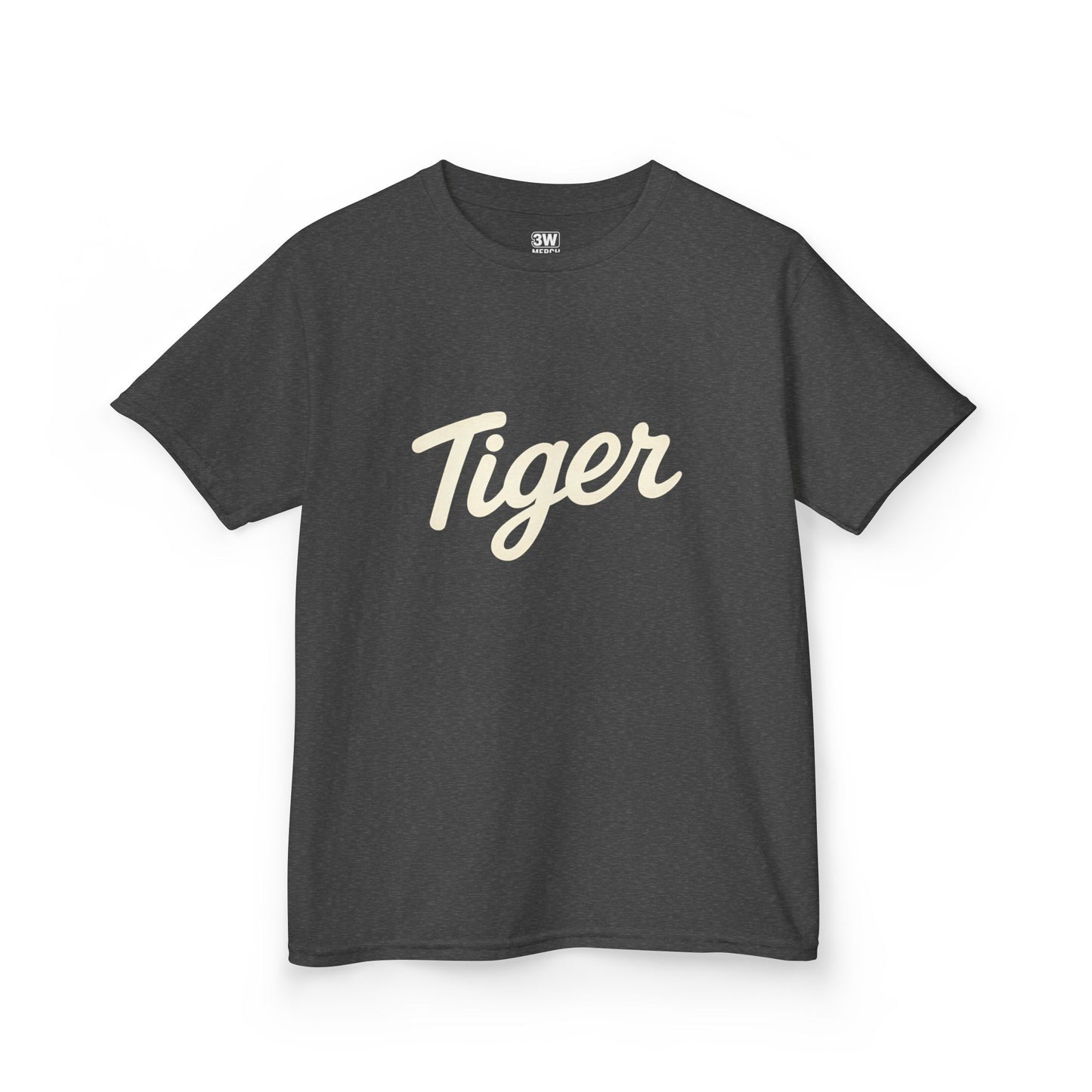 Tiger Kids Heavy Cotton Tee - Fun Kids T-Shirt, Birthday Gift, Animal Lover Apparel, Everyday Wear, Nature Enthusiast Shirt