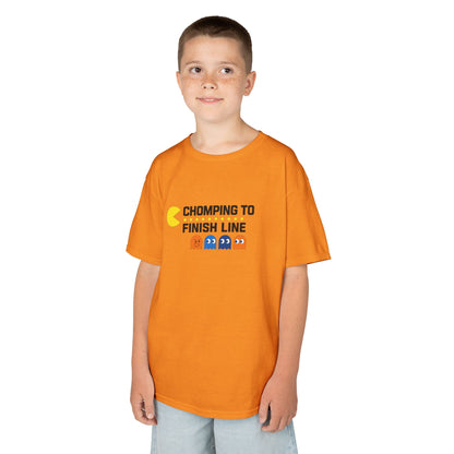 Pac-Man Jog-A-Thon T-Shirt | “Chomping to the Finish Line” Retro Game Tee | School Spirit Shirt | Custom Team & Class Shirt | Fun Run Fundraiser Shirt