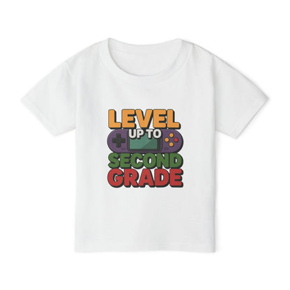 Second Grade Gamer Toddler T-Shirt - Fun Back-to-School, Kids' Tee, Video Game Shirt, Birthday Gift, Milestone Celebration