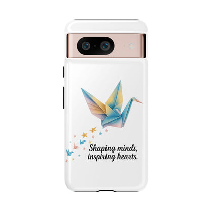 Phone Case: Inspirational Origami Crane Design, Unique Cell Cover, Motivational Gift, Custom Phone Protector, Perfect for Students & [...]