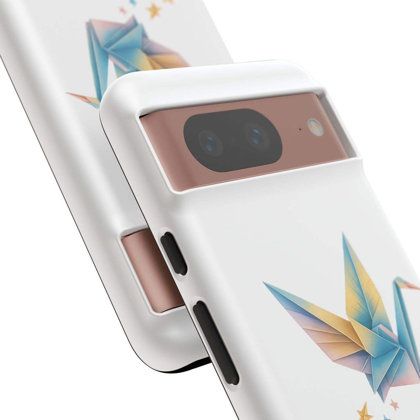 Phone Case: Inspirational Origami Crane Design, Unique Cell Cover, Motivational Gift, Custom Phone Protector, Perfect for Students & [...]
