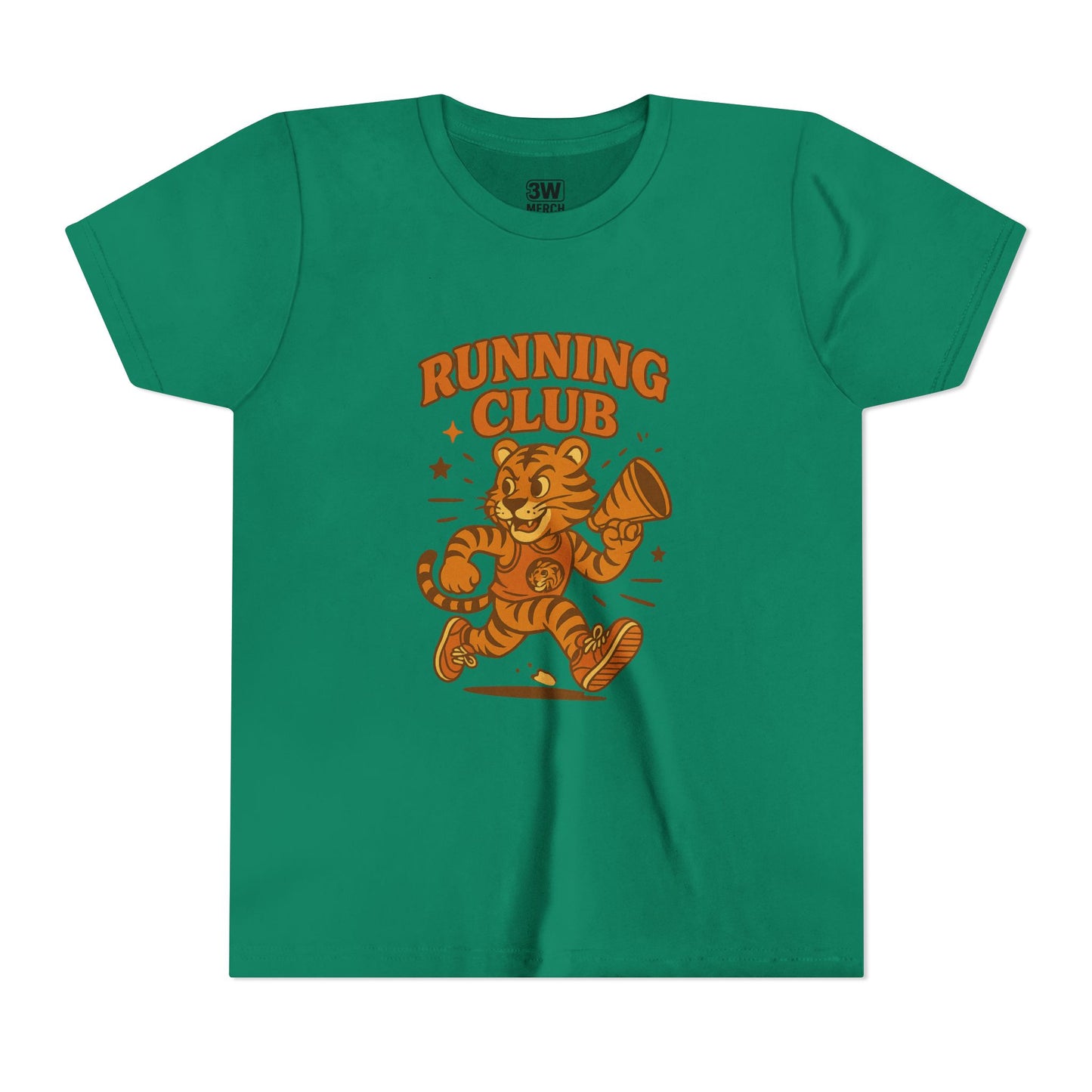 Youth Running Club Tee, Sporty Kids T-Shirt, Activewear for Boys & Girls, Perfect Gift for Young Athletes, Cute Running Shirt