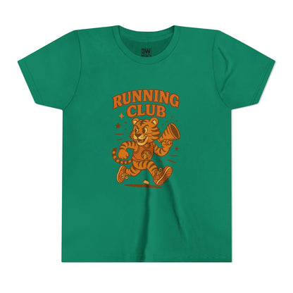 Youth Running Club Tee, Sporty Kids T-Shirt, Activewear for Boys & Girls, Perfect Gift for Young Athletes, Cute Running Shirt