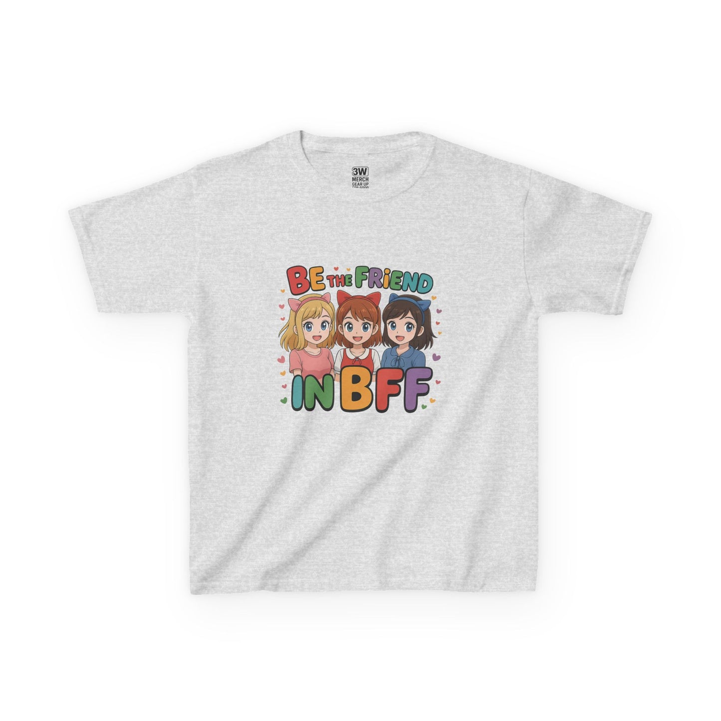 Kids Tee Be the FRIEND in BFF best friendT-shirt, Motivational Wear, Fun Kids Clothing