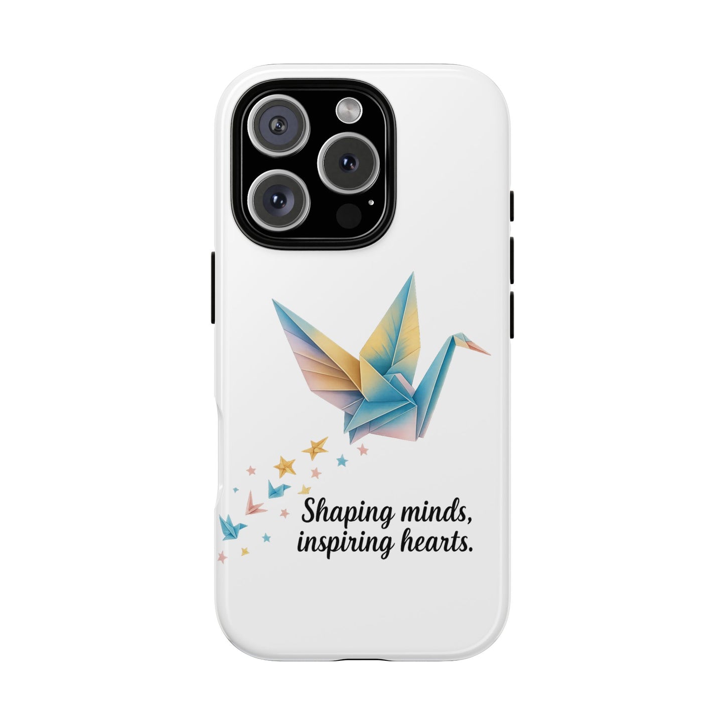 Phone Case: Inspirational Origami Crane Design, Unique Cell Cover, Motivational Gift, Custom Phone Protector, Perfect for Students & [...]