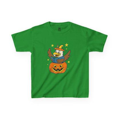 Kids Tee - Cute Eagle Halloween Pumpkin Shirt – Reading Eagle Jack-O’-Lantern Tee