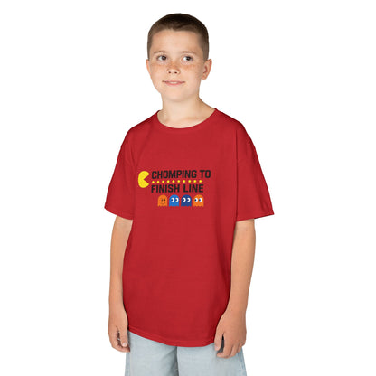 Pac-Man Jog-A-Thon T-Shirt | “Chomping to the Finish Line” Retro Game Tee | School Spirit Shirt | Custom Team & Class Shirt | Fun Run Fundraiser Shirt