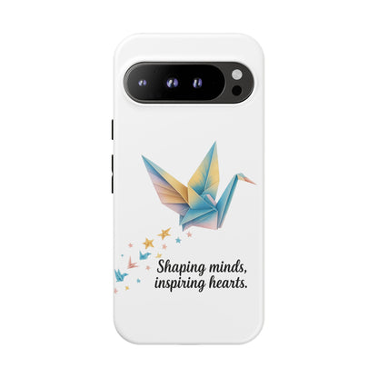 Phone Case: Inspirational Origami Crane Design, Unique Cell Cover, Motivational Gift, Custom Phone Protector, Perfect for Students & [...]