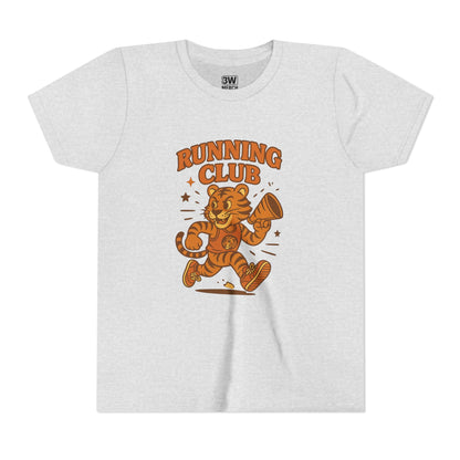 Youth Running Club Tee, Sporty Kids T-Shirt, Activewear for Boys & Girls, Perfect Gift for Young Athletes, Cute Running Shirt