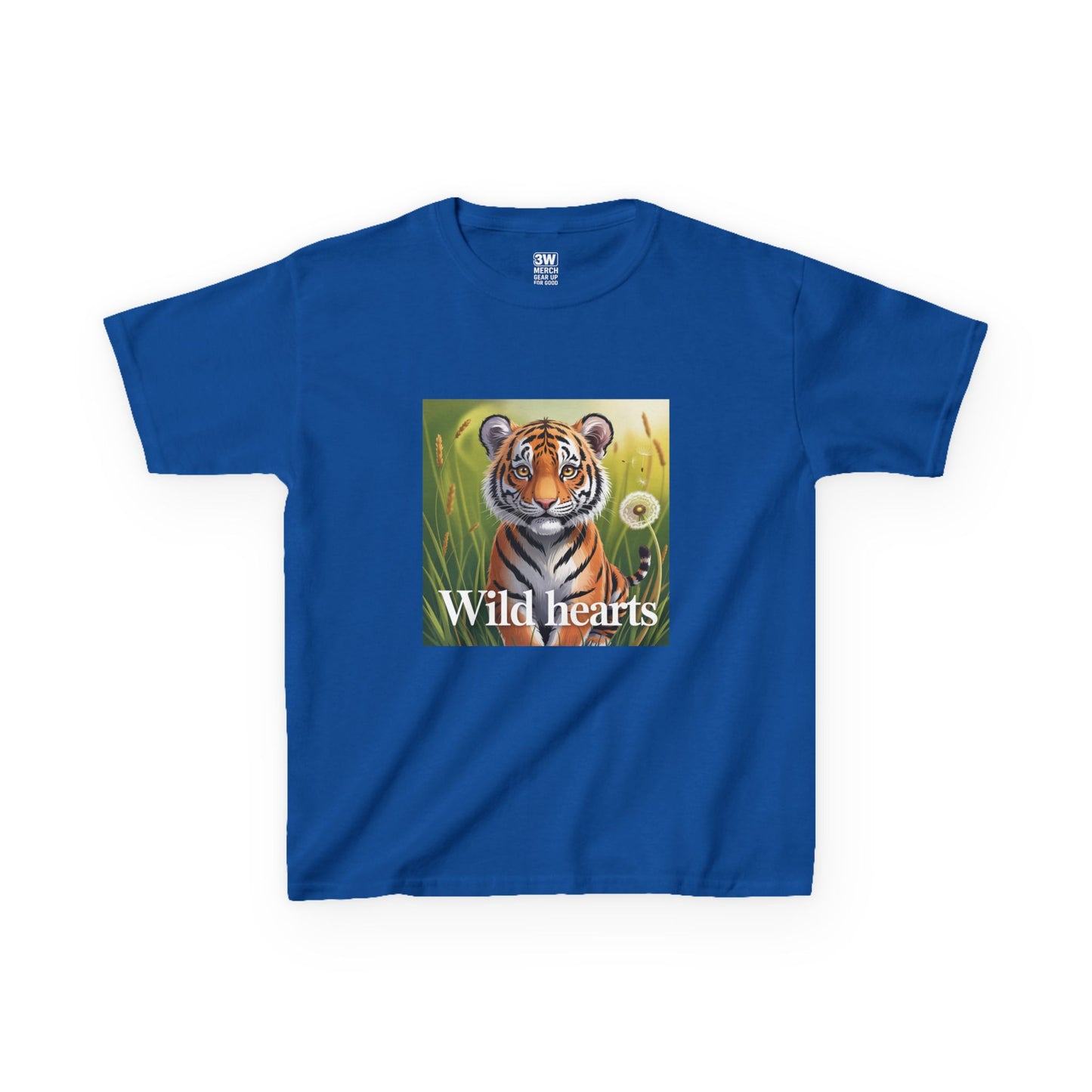 Wild Hearts Kids Tee - Fun Cotton Shirt for Young Adventurers, Birthday Gift, Animal Lover Apparel, Everyday Wear