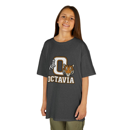 Personalized Tiger Mascot T-Shirt – Custom Name Varsity Style School Spirit Tee, Sports Team Pride Shirt, Gift for Kids & Adults