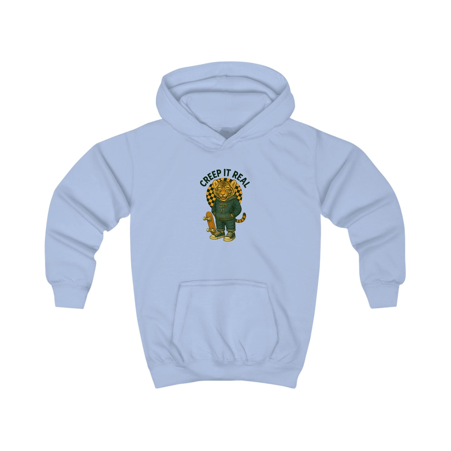 Creep It Real Kids Hoodie, Fun Halloween Kids Sweatshirt, Cozy Children's Hoodie, Cute Ghostly Design, Perfect Gift for Youngsters